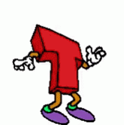 Red Letter T Dancing GIF