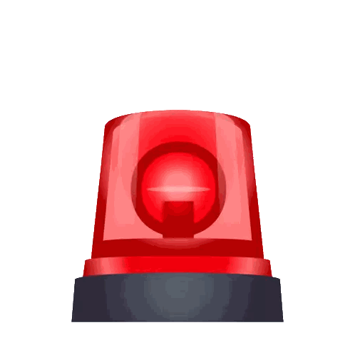 Red Light With E Sticker