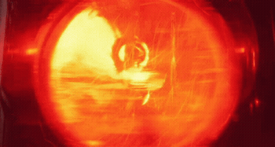 Red Light With Letter E GIF