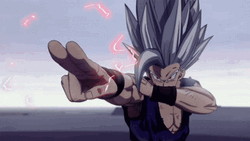 Red Lightning Beast Gohan Shock GIF