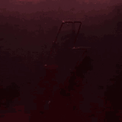 Red Lightning Thunderbolt Logo GIF