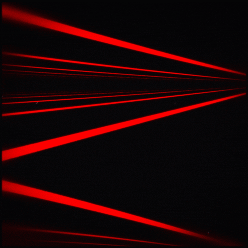 Red Lines On A Black Background With A Red Arrow GIF