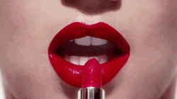 Red Lips Retouch GIF