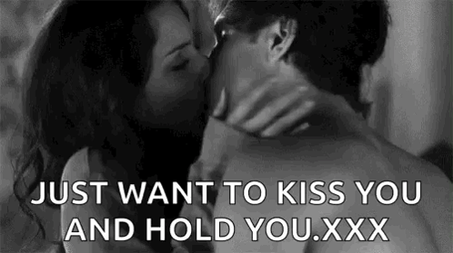 Red Lips Show Me You Worth Kisses GIF