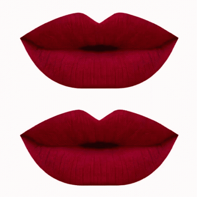 Red Lips With Lipstick GIF