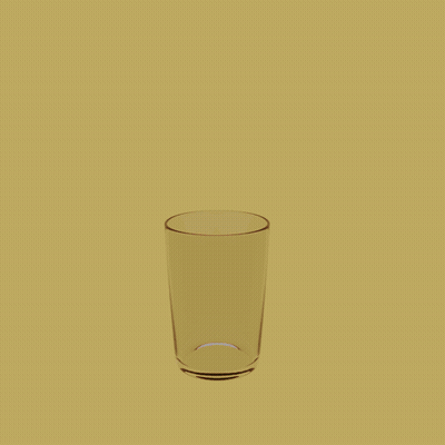 Red Liquid Splashing From Glass GIF