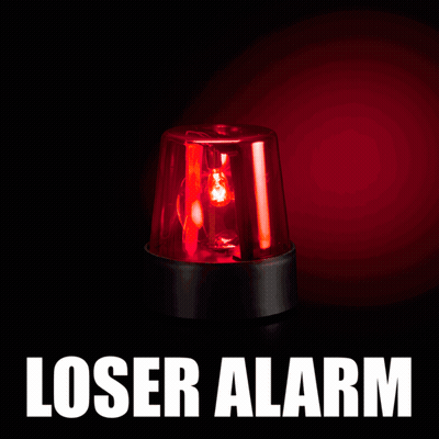 Red Loser Alarm GIF