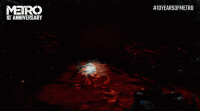 Red Metro 10Th Anniversary Poster GIF