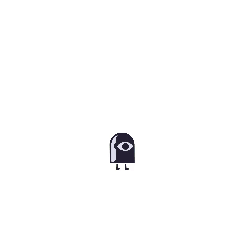 Red Object With Three Circles GIF