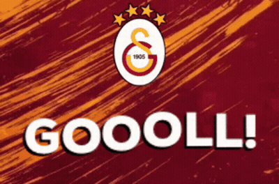 Red Orange Background Saying Goooll GIF