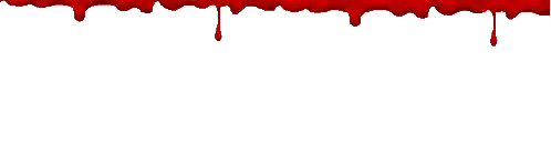Red Paint Dripping Down Side Sticker