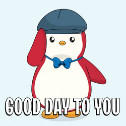 Red Penguin Wonderful Day To You GIF