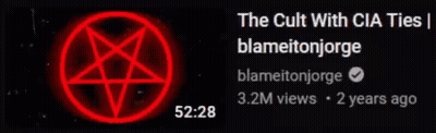 Red Pentagram The Cult With CIA Ties GIF