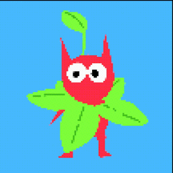 Red Pikmin Spinning GIF