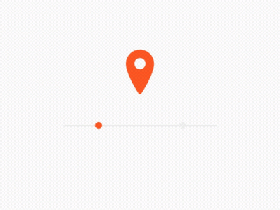 Red Pin With Red Circle in Middle