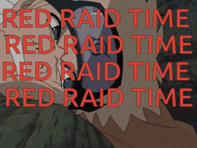 Red Raid Time Poster GIF