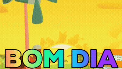 Red Riding Hood Character With Danger Sign GIF