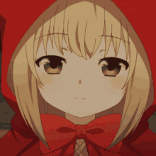 Red Riding Hood Yuzu Konohana Kitan Anime GIF