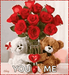 Red Roses For You And Me GIF