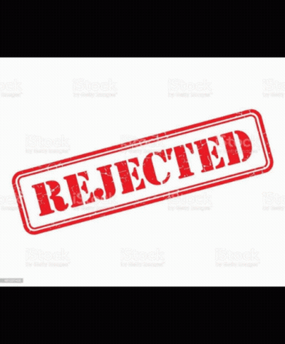 Red Rubber Stamp Rejected GIF