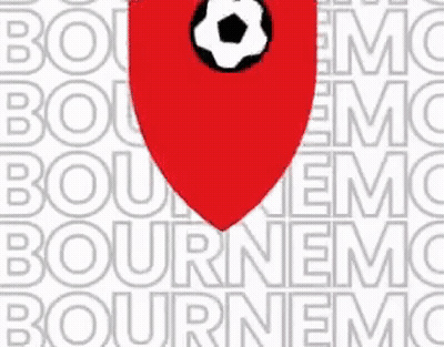 Red Shield With Soccer Ball GIF