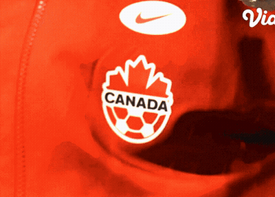 Red Shirt With Canada Logo GIF