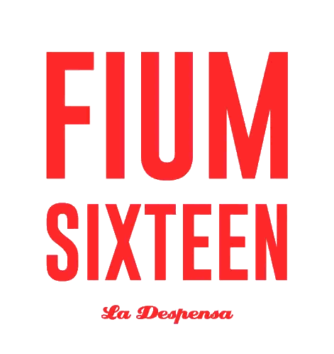 Red Sign Fium Sixteen La Despensa Sticker