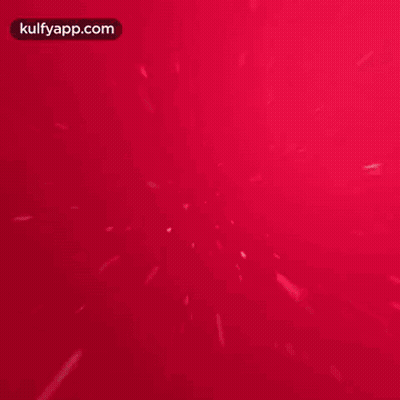 Red Sign Saying Love And Happin With Snowflakes GIF