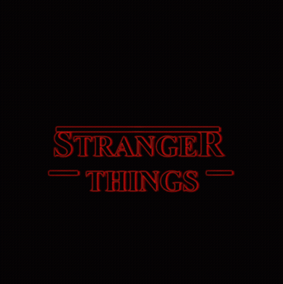 Red Sign Stranger Things