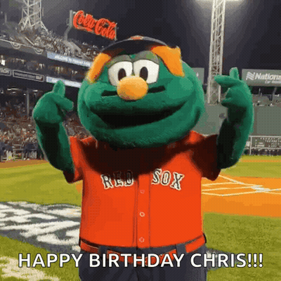 Red Sox Mascot Giving Middle Finger GIF