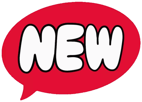 Red Speech Bubble New Sticker