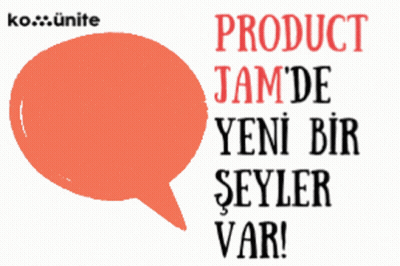 Red Speech Bubble With Yellow Star Product Jam De Yeni Bir Seyler Var GIF