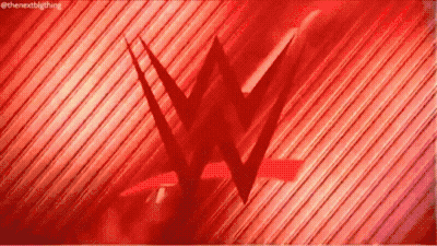 Red Striped Background With W Logo GIF