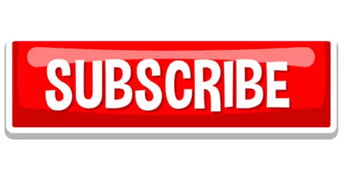 Red Subscribe Button Sticker