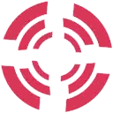 Red Target With Two Circles Sticker