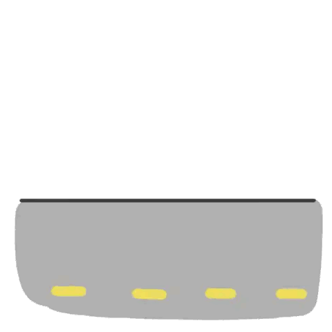 Red Taxi Car Sticker