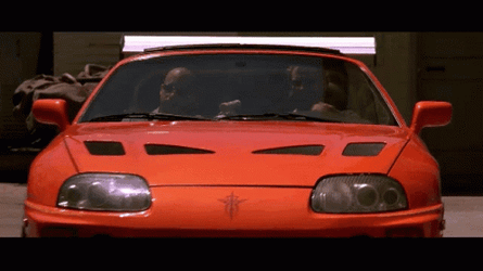 Red Toyota Supra Drifting GIF