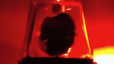 Red Traffic Light Silhouette GIF