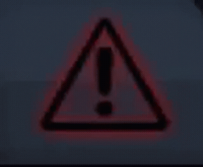 Red Triangle With Black Exclamation Point GIF