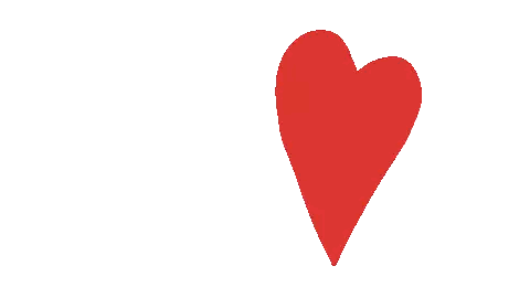 Red V Letter On White Background Sticker