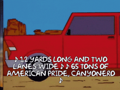 Red Van Canyonero 12 Yards Long GIF