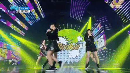 Red Velvet Seulgi Black Outfit GIF