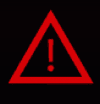 Red Warning Sign Critical Error GIF