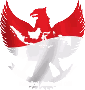 Red White And Blue Eagle Kolbkol Animasi Gif Sticker