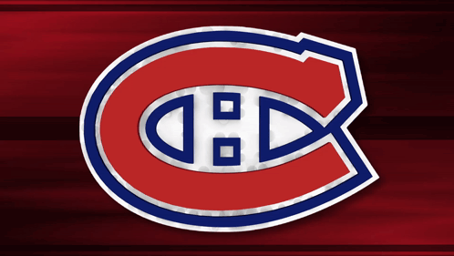 Red White And Blue Montreal Canadiens Logo GIF