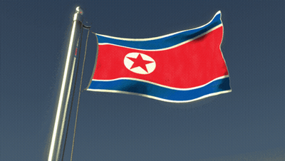 Red White And Blue Star Flag GIF