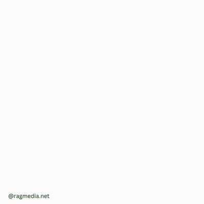 Red, White And Green Flag With Yellow Sun GIF