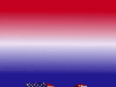 Red White Blue Background With Dots GIF