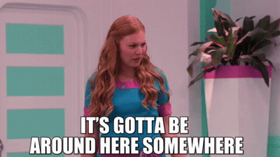 Redhead Says It's Gotta Be Around Here GIF