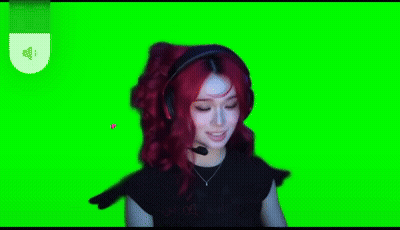 Redhead Woman Headphones Mic Saying Go Fucking Ez GIF